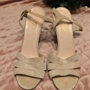 Kate Spade Tan Strappy Sandals